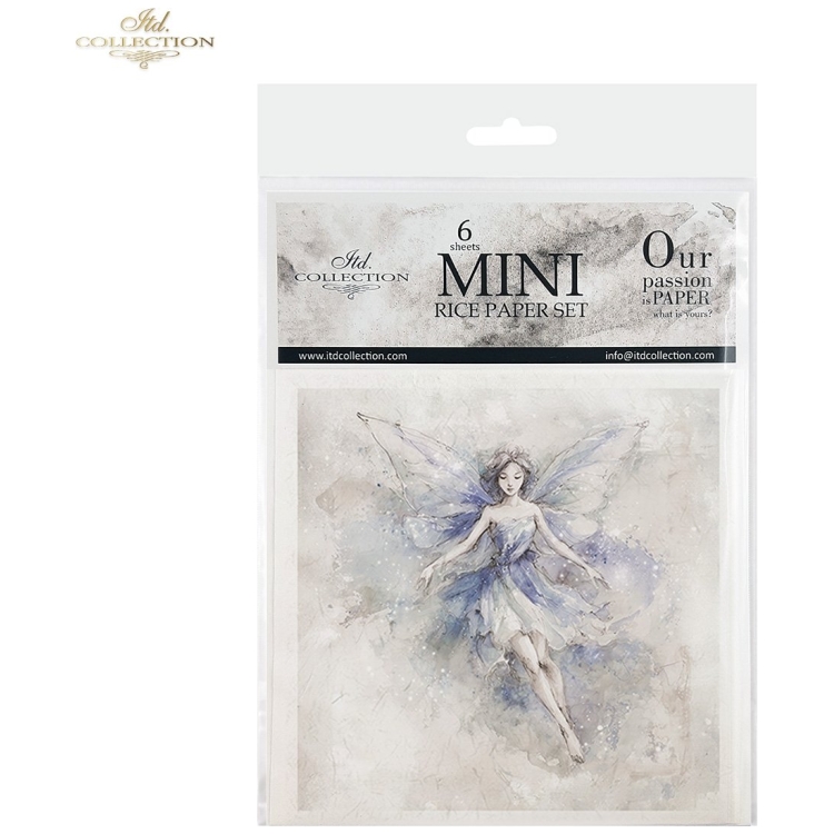 RSM227 1 ITD COLLECTION MINI HÂRTIE DE OREZ K-CT 6PCS 14.8X14.8CM - RSM227 - Imagine 1