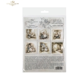 COLECȚIA ITD MINI DIN HÂRTIE DE OREZ K-CT 6PCS 14.8X14.8CM – RSM228 - Imagine 8