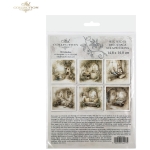 ITD COLLECTION MINI RICE PAPER K-CT 6PCS 14.8X14.8CM - RSM233 - Imagine 8