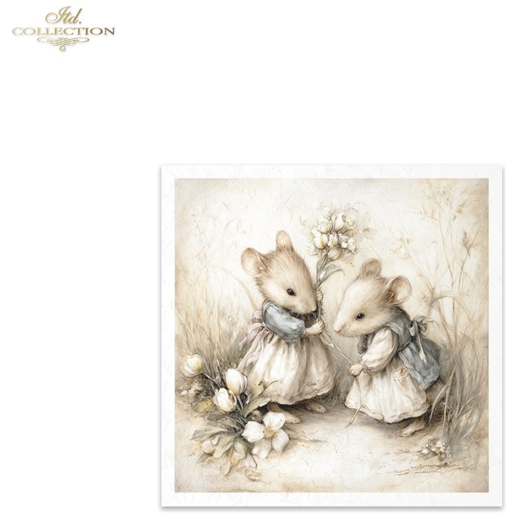 ITD COLLECTION MINI RICE PAPER K-CT 6PCS 14.8X14.8CM - RSM236 - Imagine 4