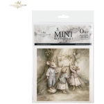ITD COLLECTION MINI RICE PAPER K-CT 6PCS 14.8X14.8CM - RSM237