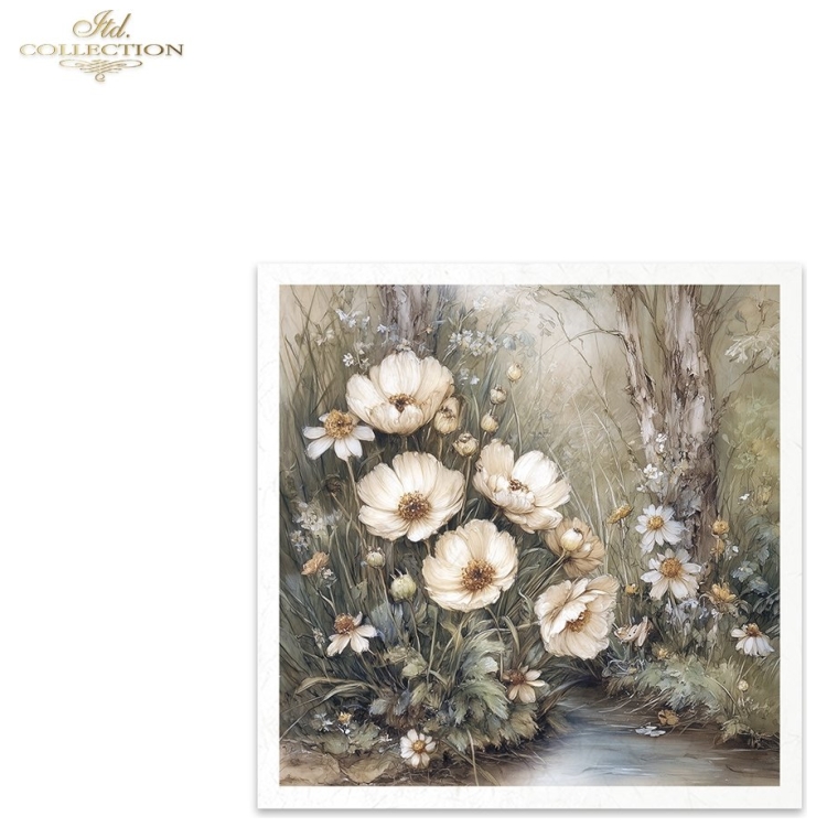 ITD COLECȚIE MINI HÂRTIE DE OREZ C-CT 6PCS 14.8X14.8CM - RSM238 - Imagine 2