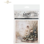ITD COLLECTION MINI RICE PAPER K-CT 6PCS 14.8X14.8CM - RSM239
