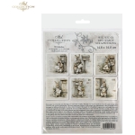 ITD COLLECTION MINI K-CT DIN HÂRTIE DE OREZ 6PCS 14.8X14.8CM - RSM240 - Imagine 8